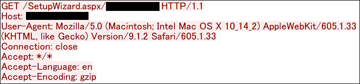 図-4 ConnectWise ScreenConnect Authentication Bypass Vulnerability (CVE-2024-1709) の検出通信例
